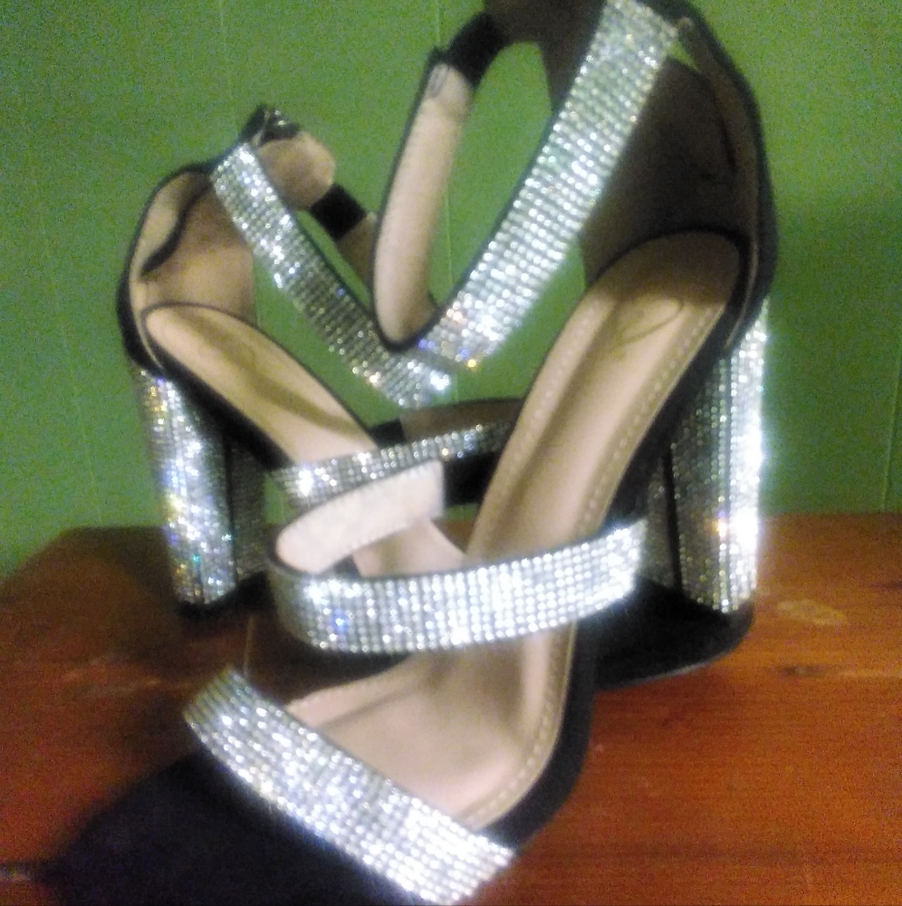Dressy slingback heels